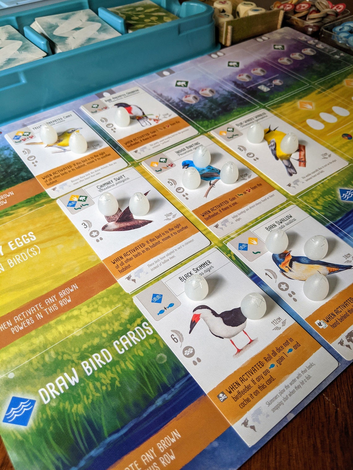 Wingspan Eggs Handmade Set of 15 Translucent Snowball Etsy