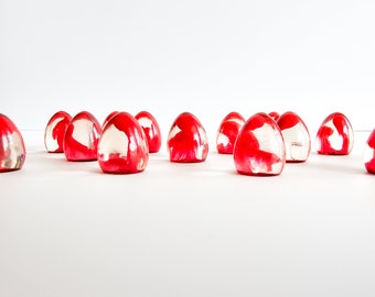 Wingspan | Wyrmspan Custom Eggs (Set of 15) -  Red Blob 2