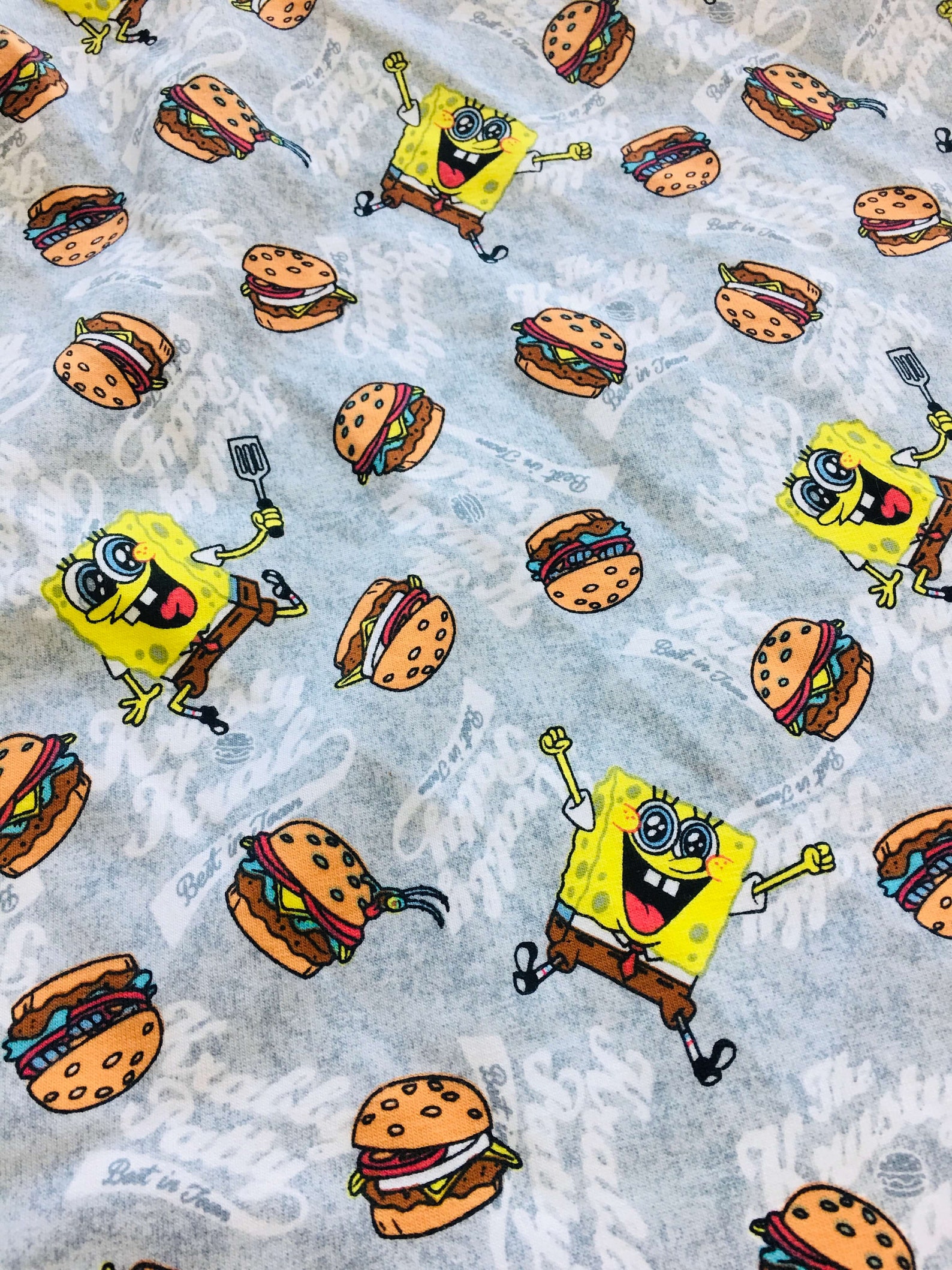 SpongeBob SquarePants and Lace Essential Bralette and Thong Etsy