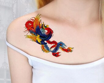 Phoenix Tattoo Etsy