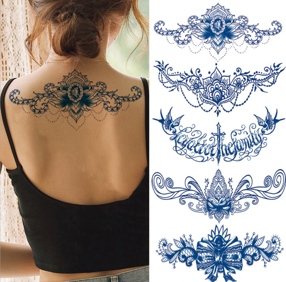 Buy Temporary Sternum Tattoo Online In India -  India