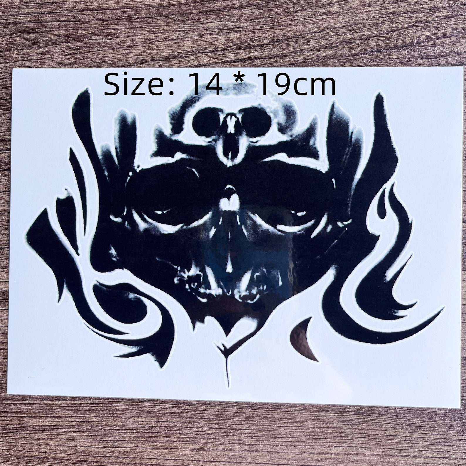 Temporary Tattoos/skull Temporary Tattoos/neck - Etsy