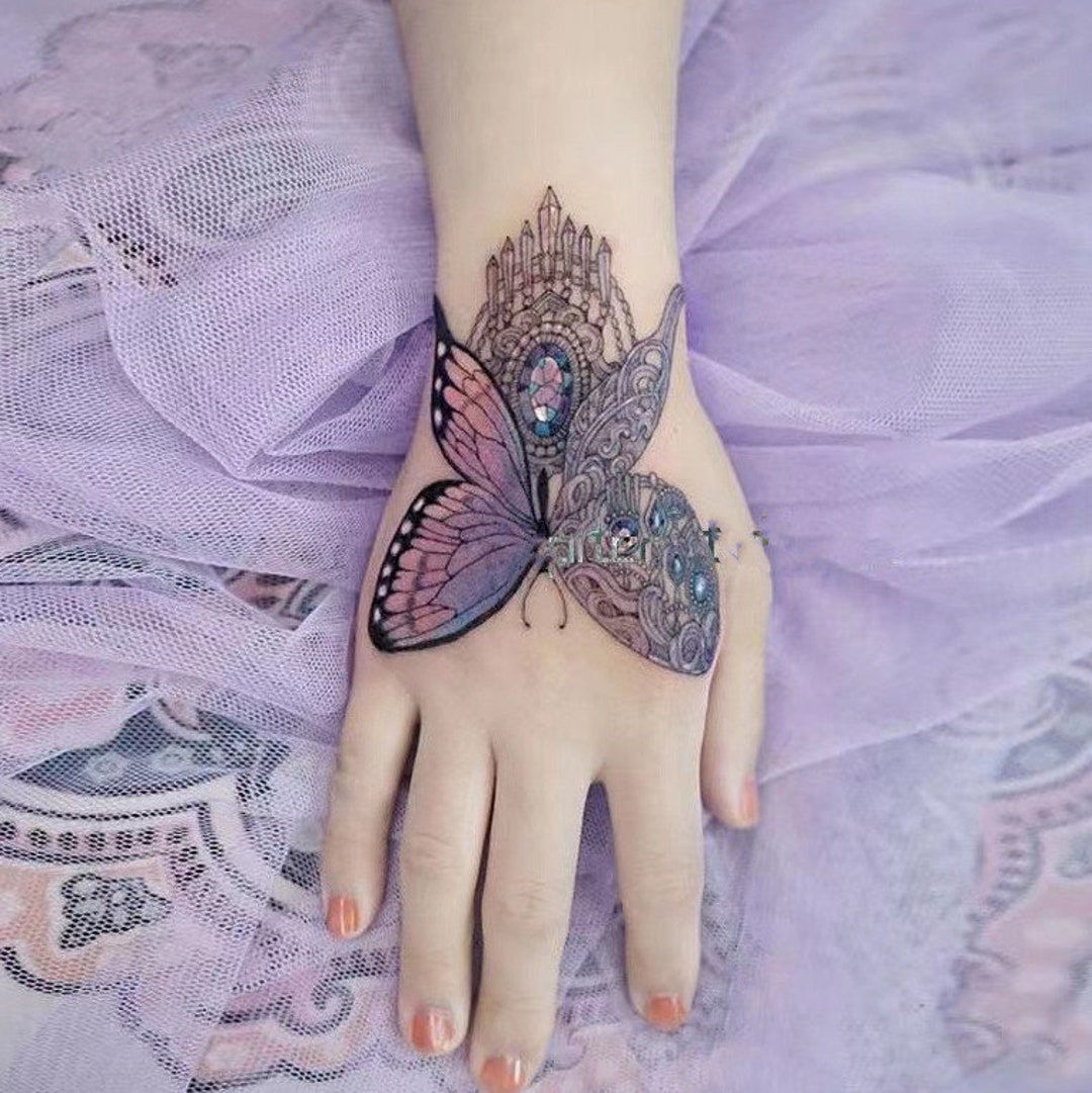 lace butterfly by daumkaisa  Tattoo ideen Tattoo ideen unterarm Tattoo  ideen klein