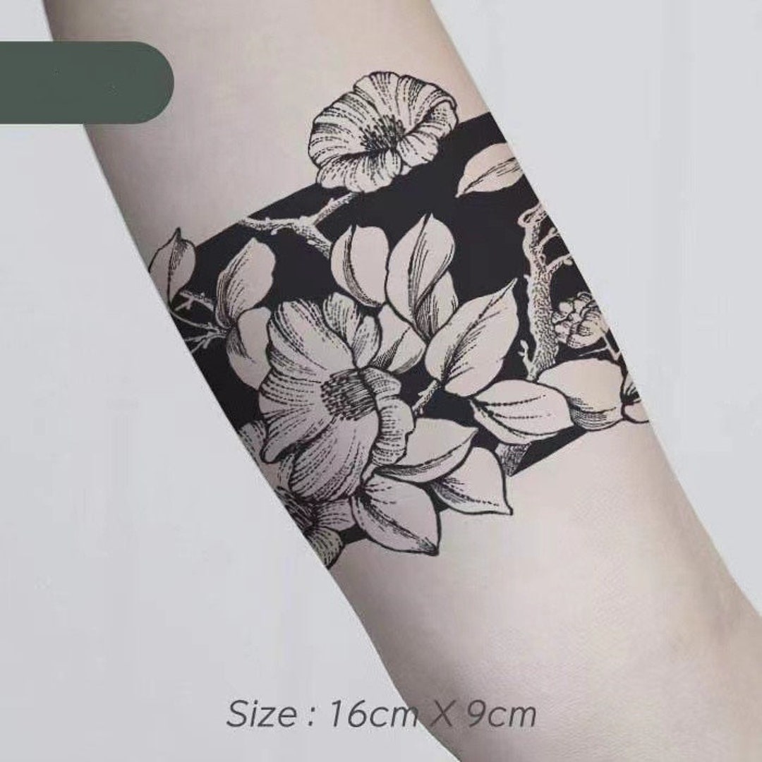 2pcstemporary Black Armband Tattoo Armband Tattoo Bohemian - Etsy Singapore