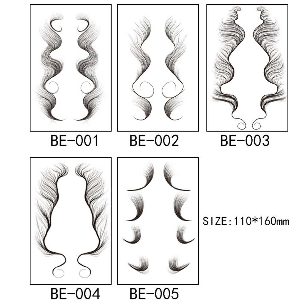 Tattoo Baby Hairtemporary Tattoos Baby Hairline Edge Etsy