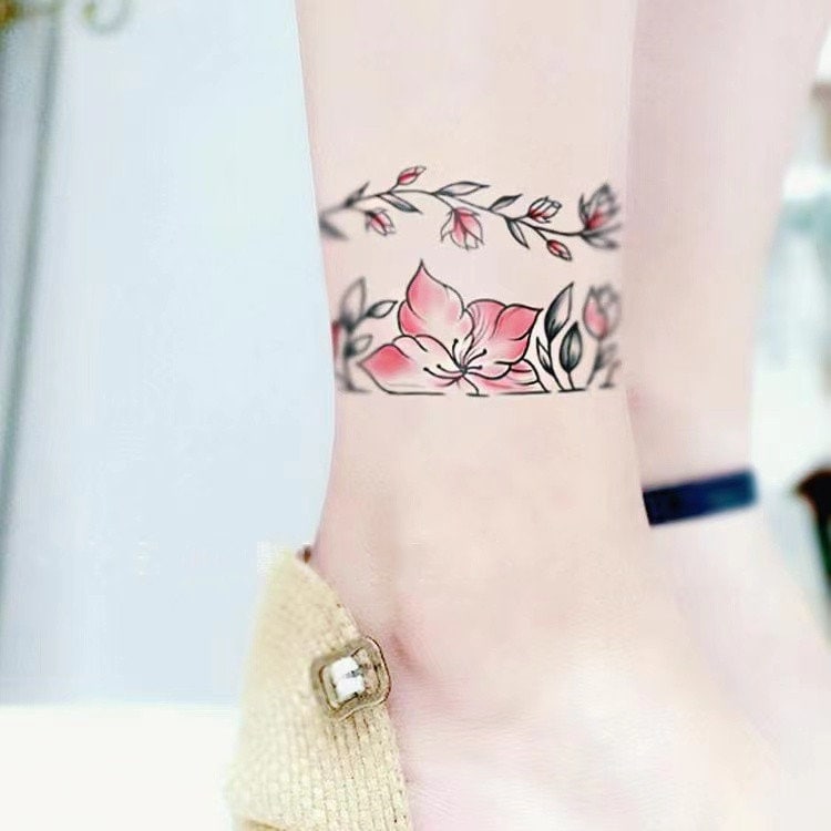 50 Gorgeous Ankle Bracelet Tattoo Design Ideas  YouTube
