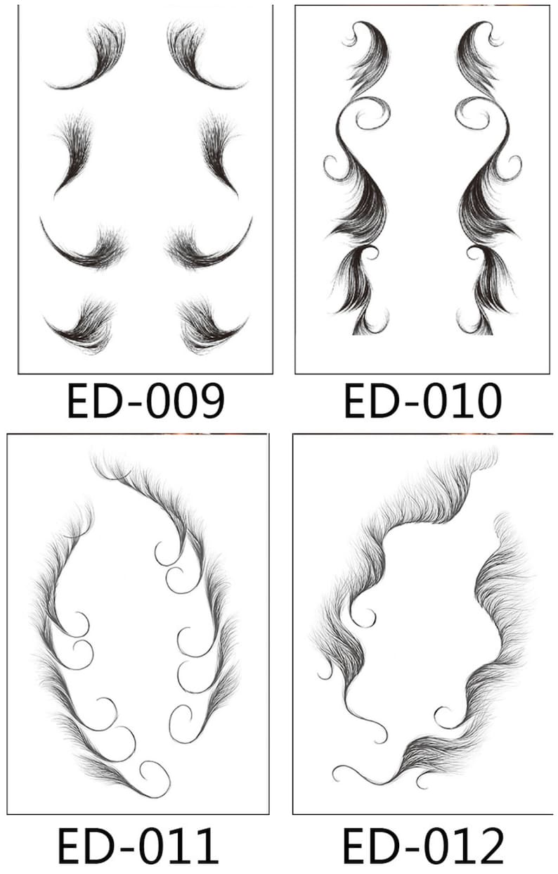 Tattoo Baby Hairtemporary Tattoos Baby Hairline Edge Etsy