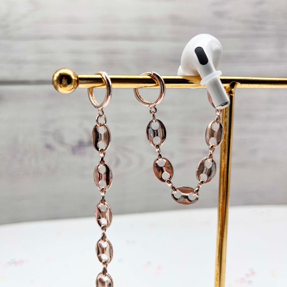 Airpods Earrings, Gold Plated Airpods Holder Earrings, AirPod Accessories,  AirPod Jewelry 