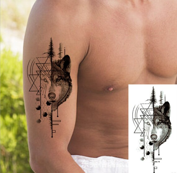 New Temporary Animal Tattoos Wolf Head Tattoos Lion Tattoos - Etsy Ireland New Temporary Animal Tattoos Wolf Head Tattoos Lion Tattoos - Etsy Ireland