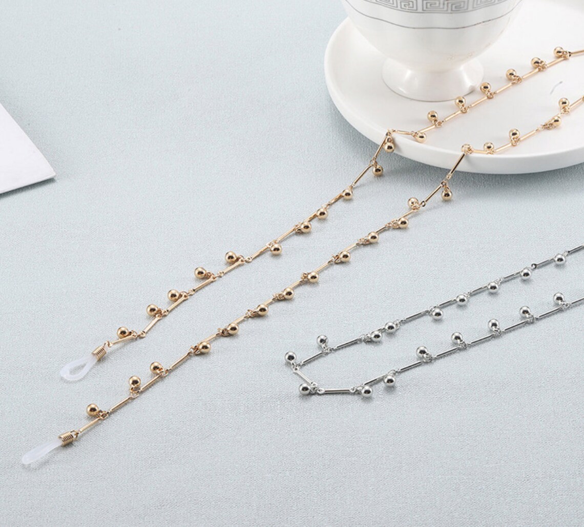 Glasses chain gold glasses chain gold glasses chain Etsy