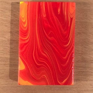 Red, Yellow, and Orange waves
