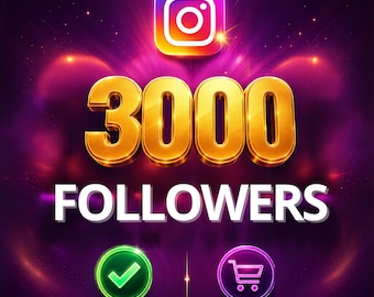 Kit per la crescita su Instagram, 3000 follower, consegna rapida, migliora la tua presenza su Instagram