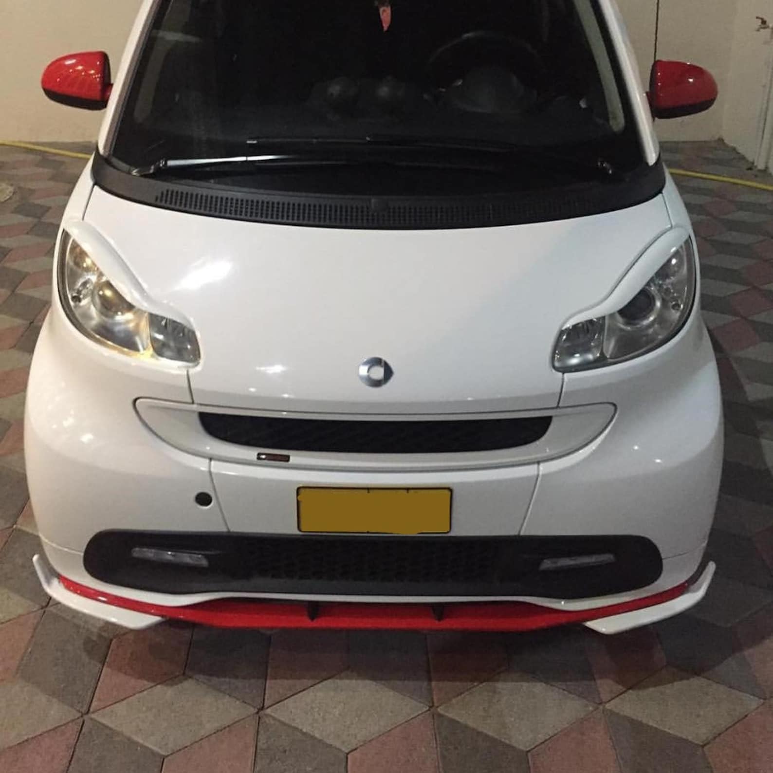 3 front spoiler bumper protector FULL KIT fits Smart Fortwo Etsy