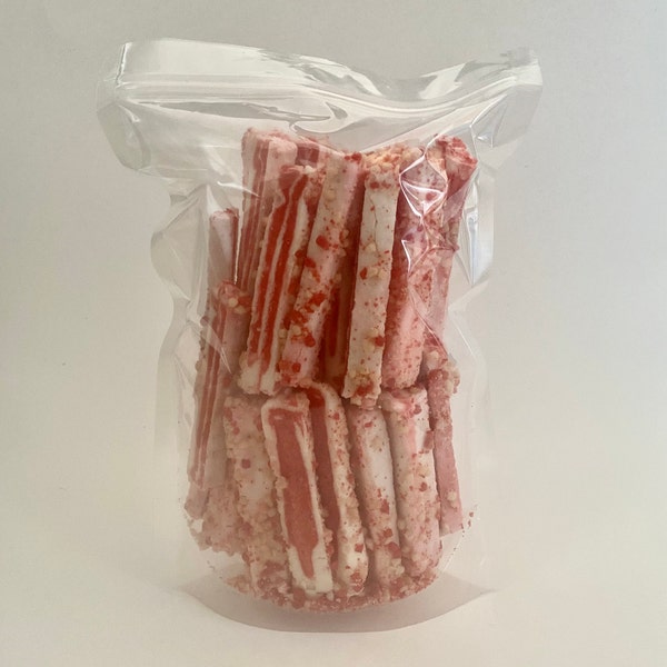 Freeze Dried Strawberry Shortcake & Chocolate Ice Cream Crunch Bites - Free Shipping- Birthday Gift Candy Gift