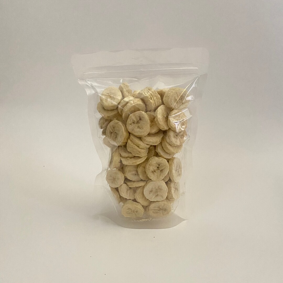 Freeze Dried Banana Chips Free Shipping Ships Same Day Etsy