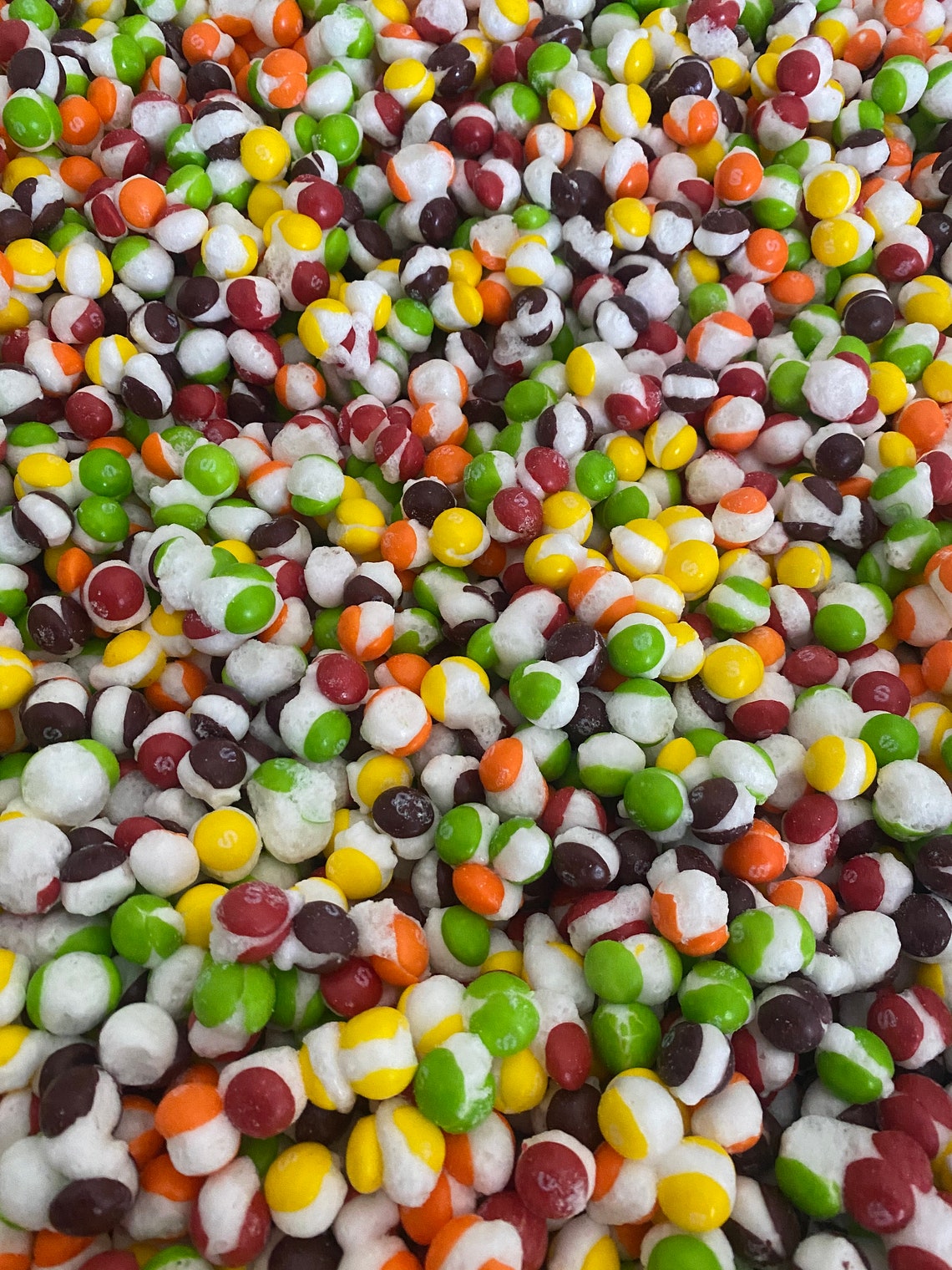 Freeze Dried Skittles All Flavors Free Shipping Ships Etsy
