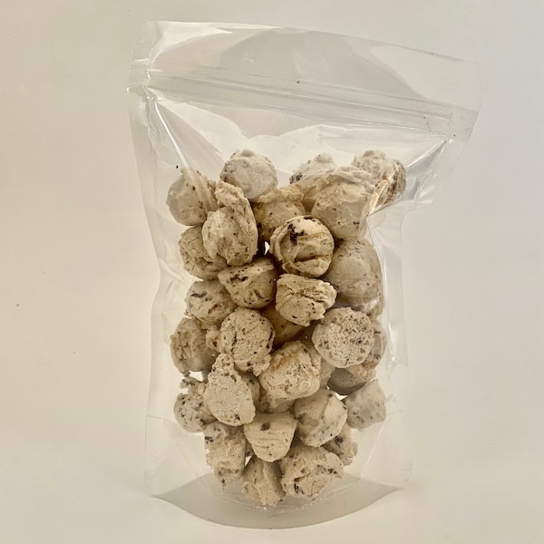 Freeze Dried VEGAN Banana Foster Ice Cream Crunch Bites - Free Shipping- Birthday Gift Candy Gift