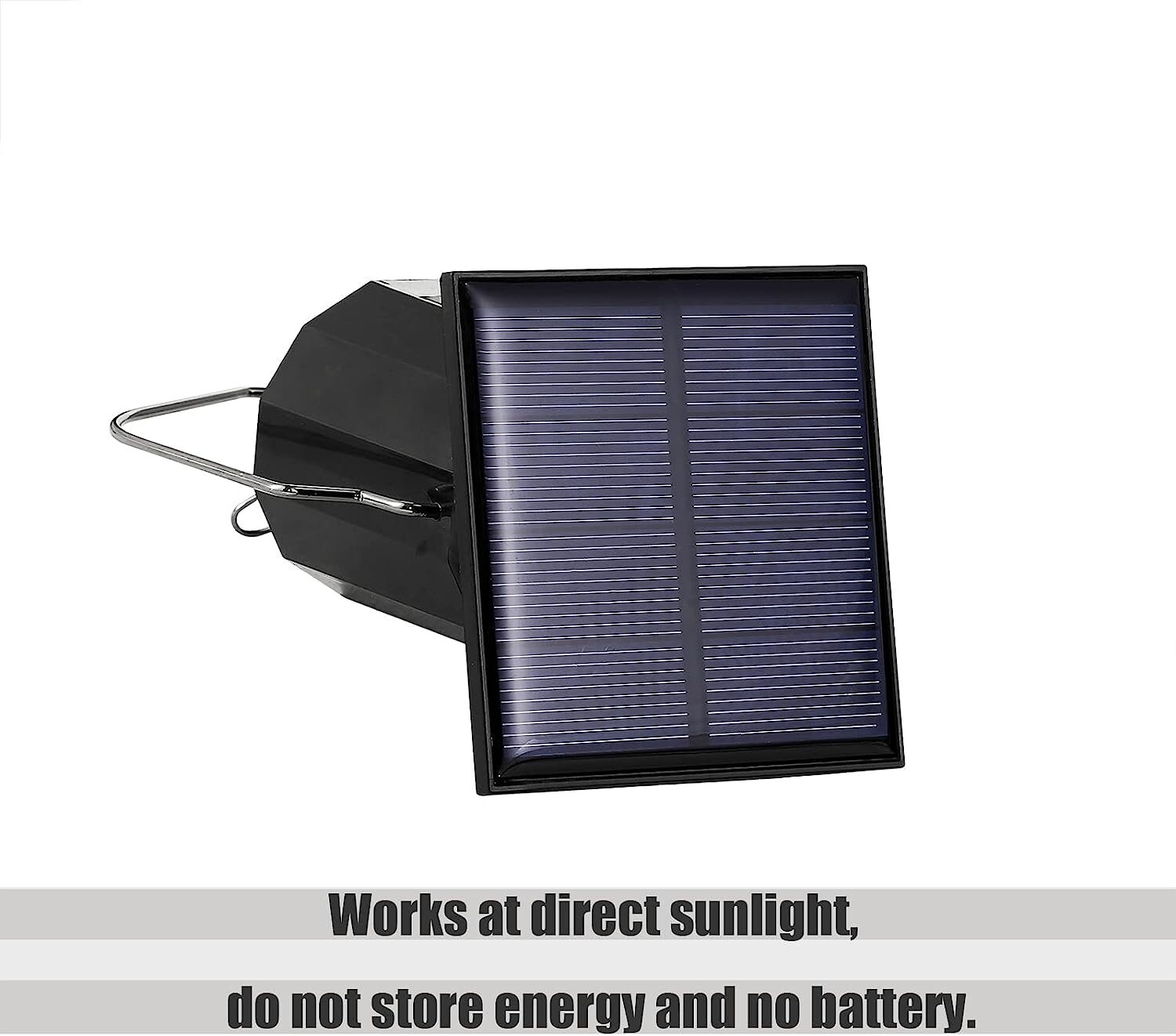 Solar Powered Wind Spinner Motor Solar Energy Hanging Chimes Ornament