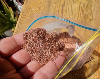 Copper Bullion Granules - 1kg Outback Bullion - 1000g Pure Copper Fines