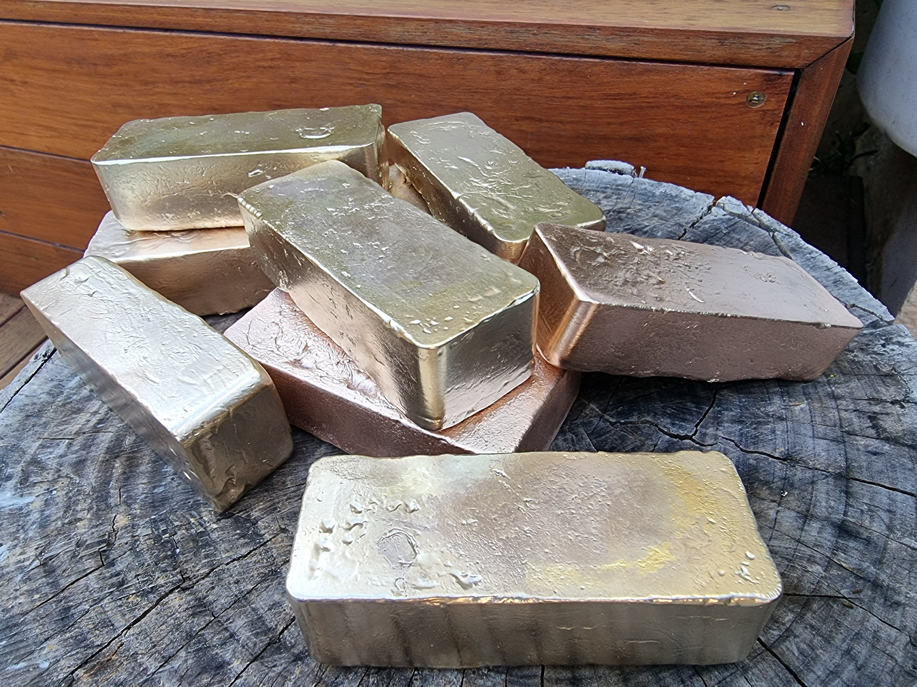 Nordic Gold Ingots Nordic Gold Bullion Bars Assorted Weights Etsy