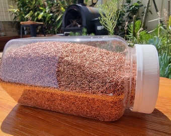Copper Bullion Granules - 3kg Outback Bullion - 3000g Pure Copper in Jar