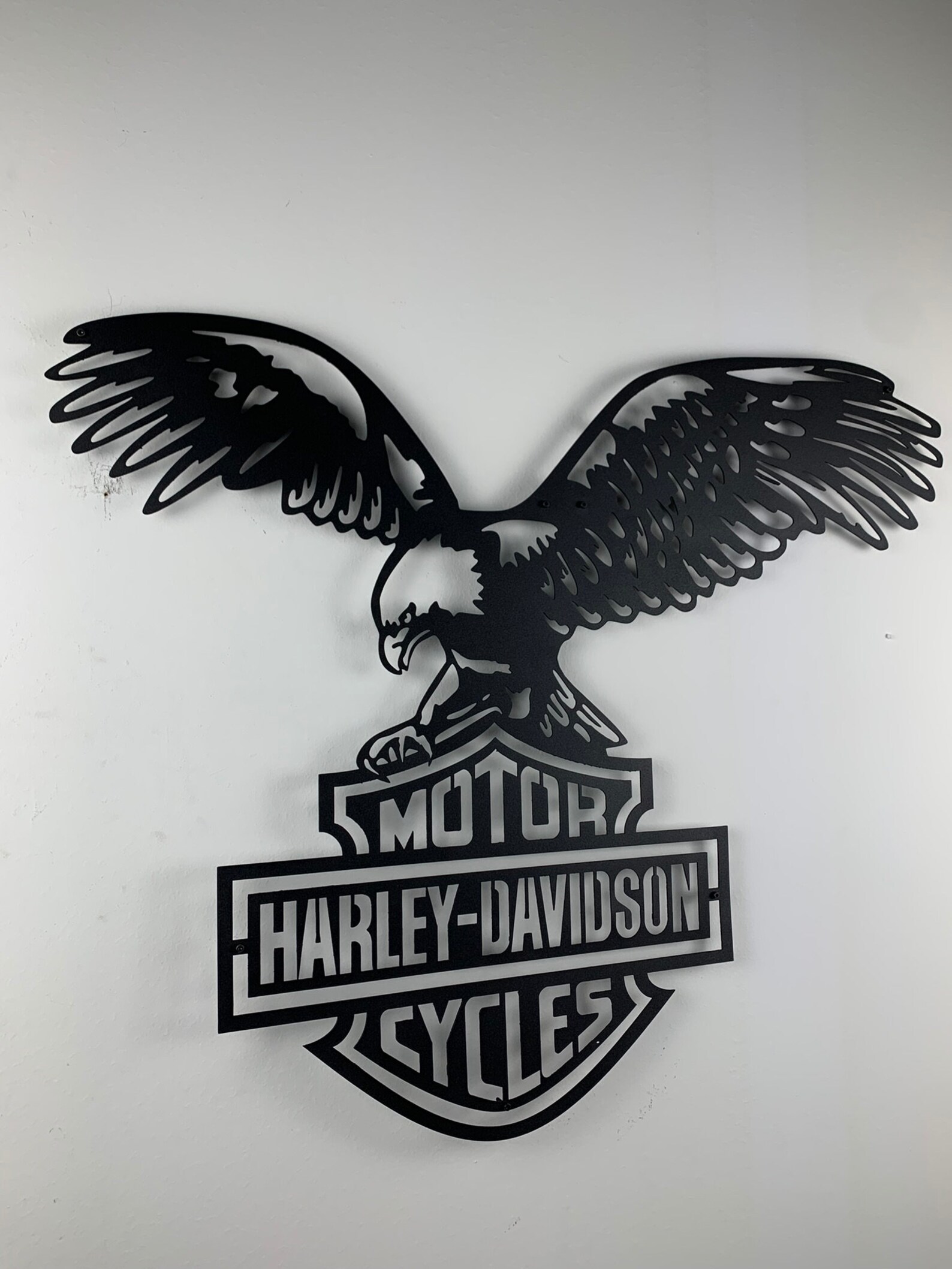 harley davidson eagle wall plaque