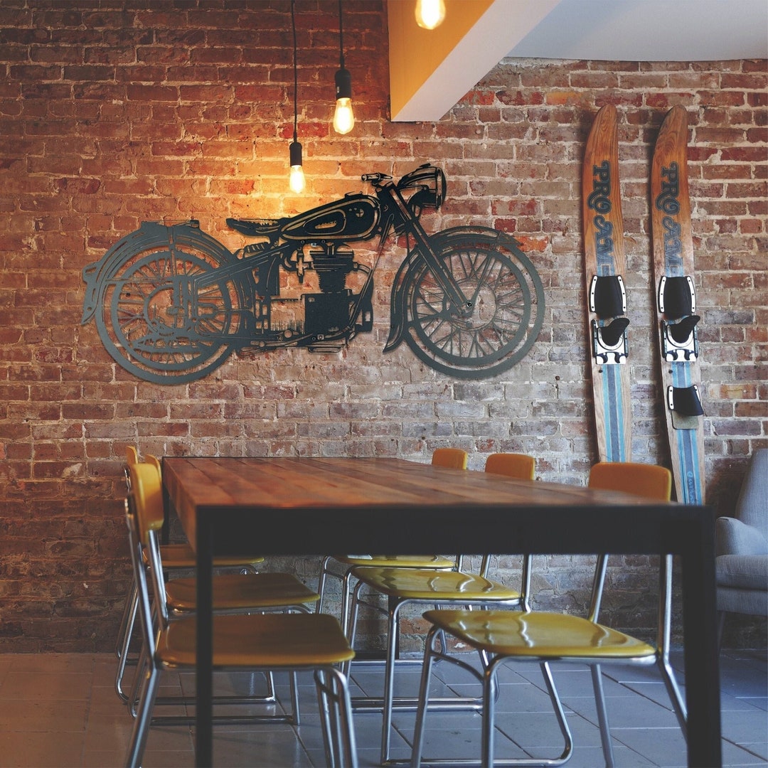 Harley Davidson Metal Wall Art, Harley Davidson Gifts, Motorcycle