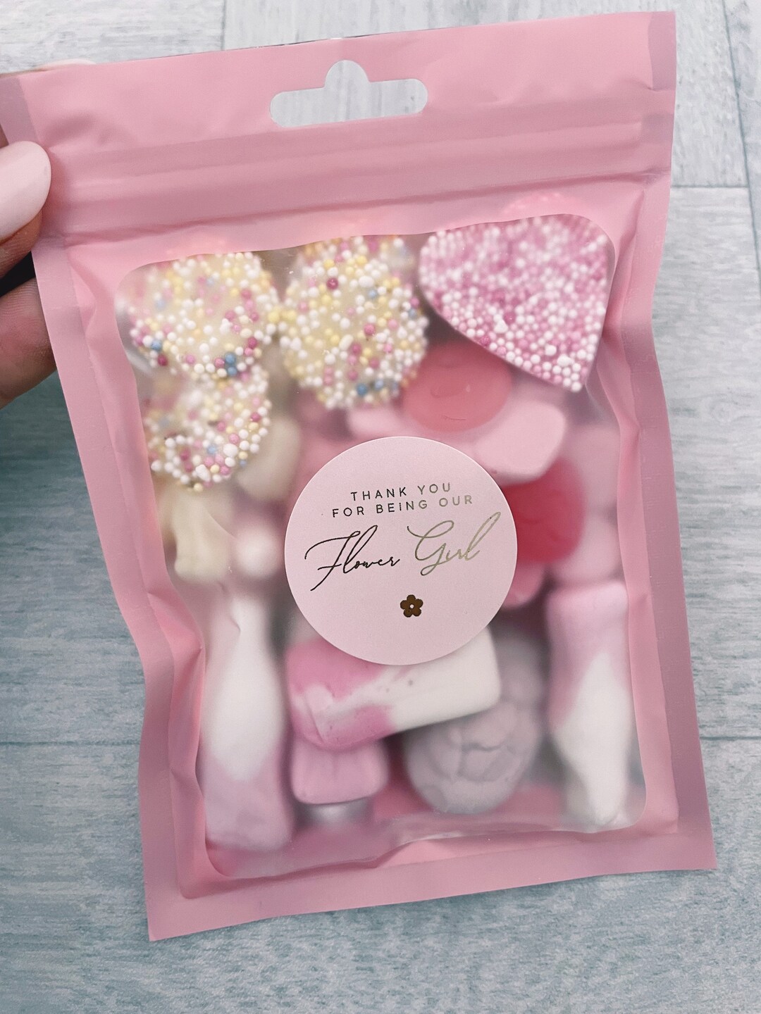 Thankyou for Being Our Flower Girlflower Girl Gifts Flower Girl Favours