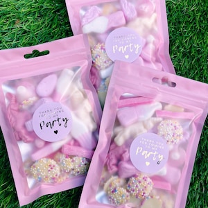 Thankyou for coming to my party | Party Favours | Birthdays | Girls Birthday Party | Sweet Favours