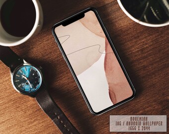 photo Brown Pastel Neutral Wallpaper Iphone brown aesthetic wallpaper etsy