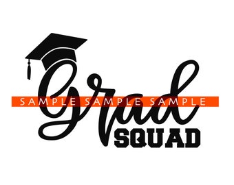 Download Clip Art Art Collectibles Grad Squad Svg Cut File Graduation Day Svg Gradation Svg Senior Svg Shirt Print Grad Class Of 2021 Svg Cricut
