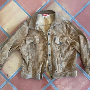 Levis Suede Jacket - Etsy Levis Suede Jacket - Etsy