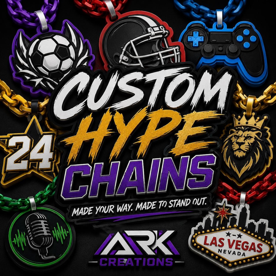 Custom Hype Chains Necklaces - Etsy