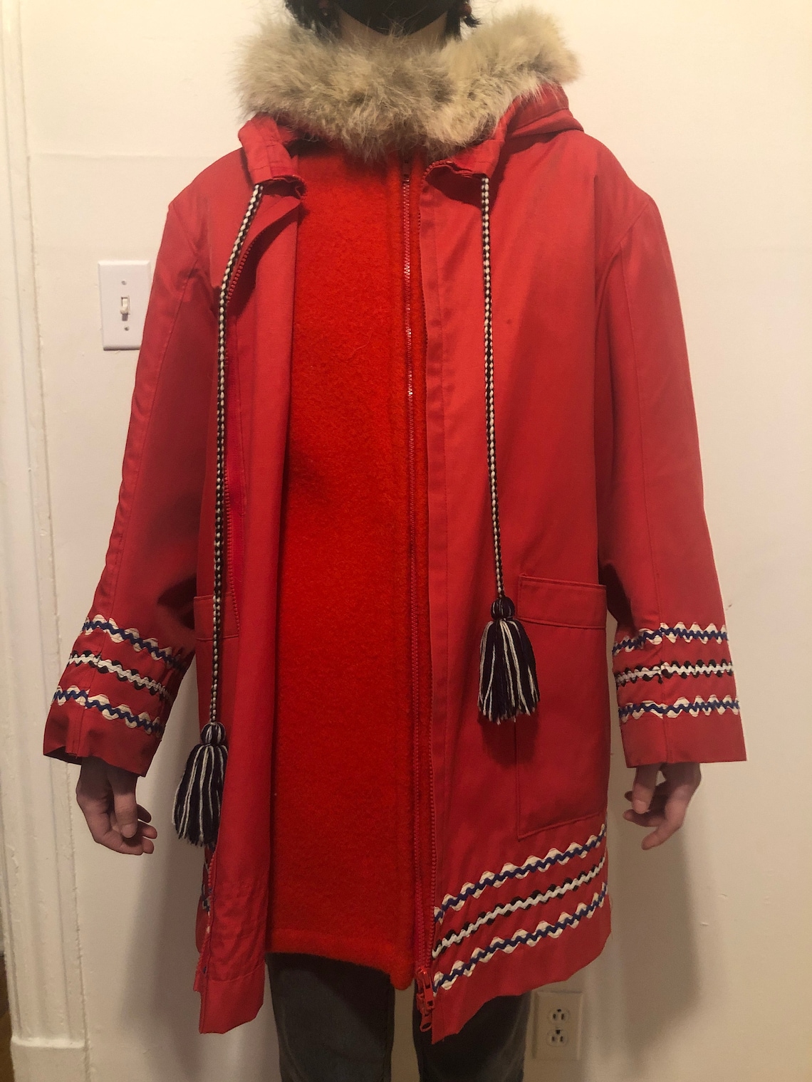 WOOL INUIT COAT Etsy
