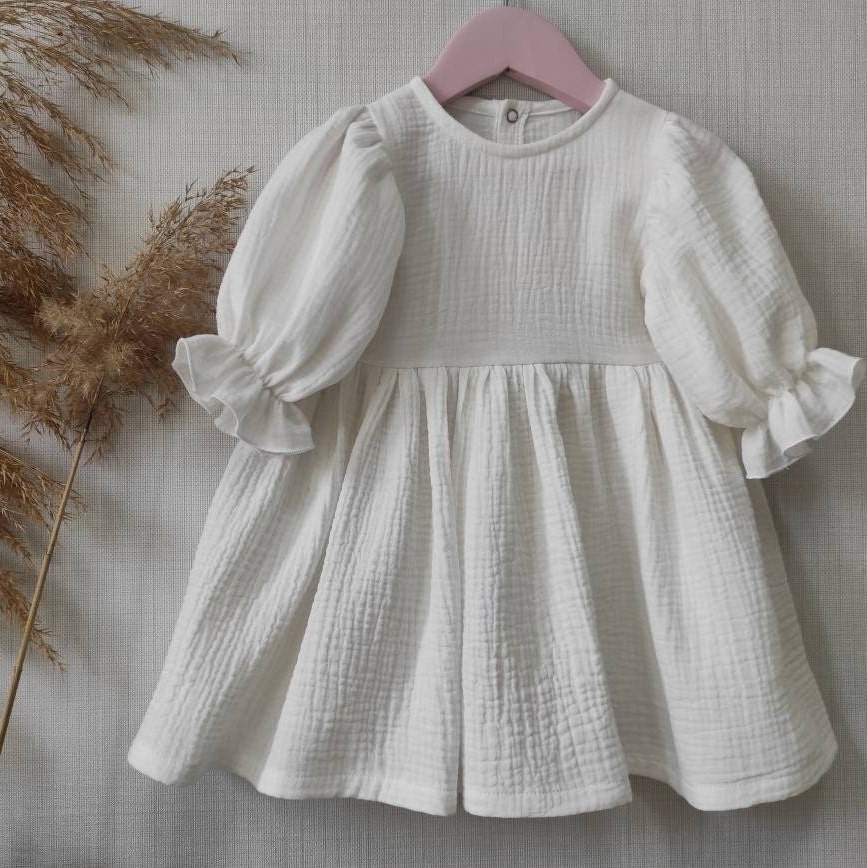 Childrens white shop cotton dresses