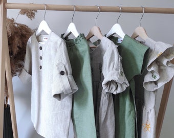 Customization and individual design of linen clothing