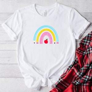 Matita Arcobaleno png,Insegnante Amore Inspire Png,Digital Down carico,Shirt design png