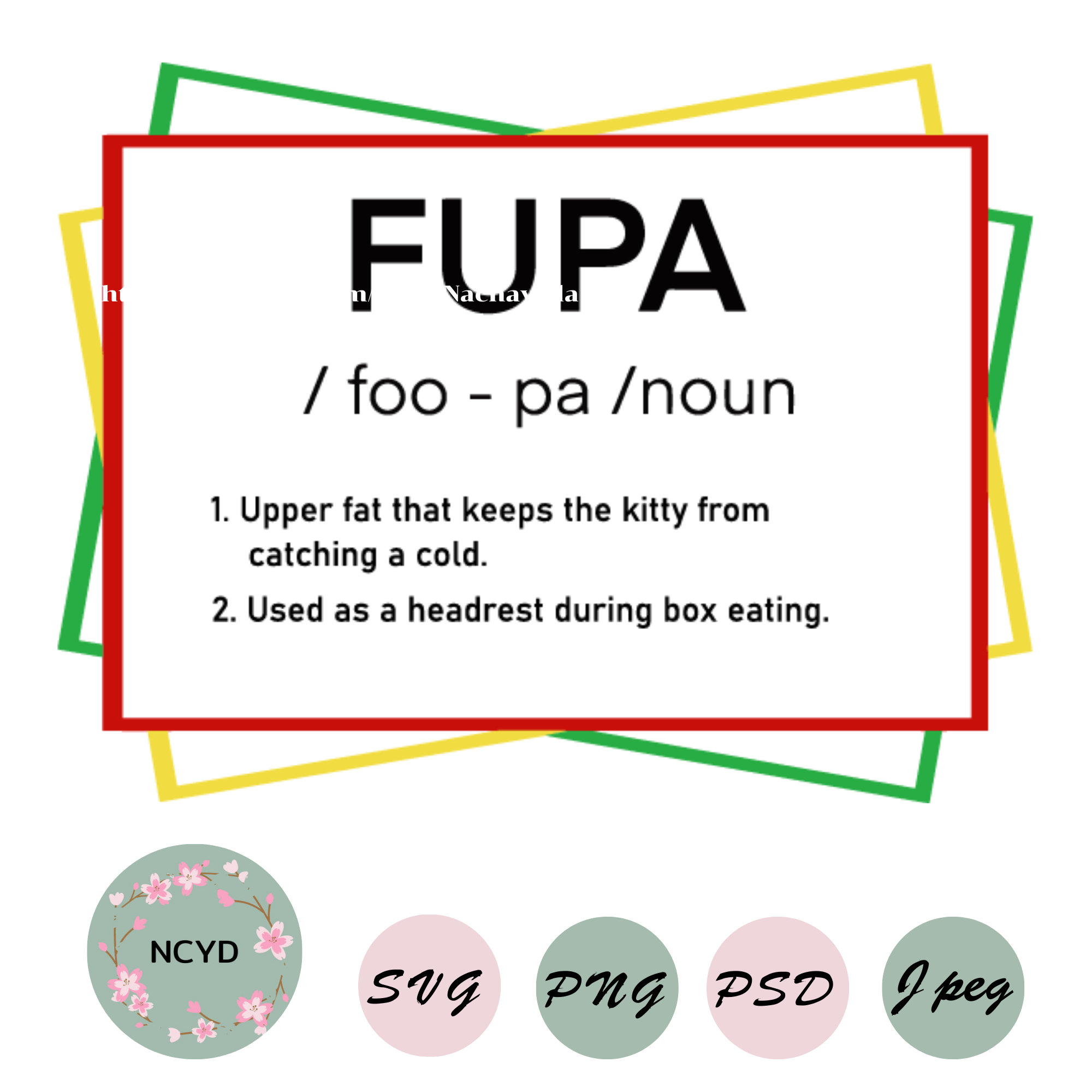Fupa Word Saying Svg Etsy