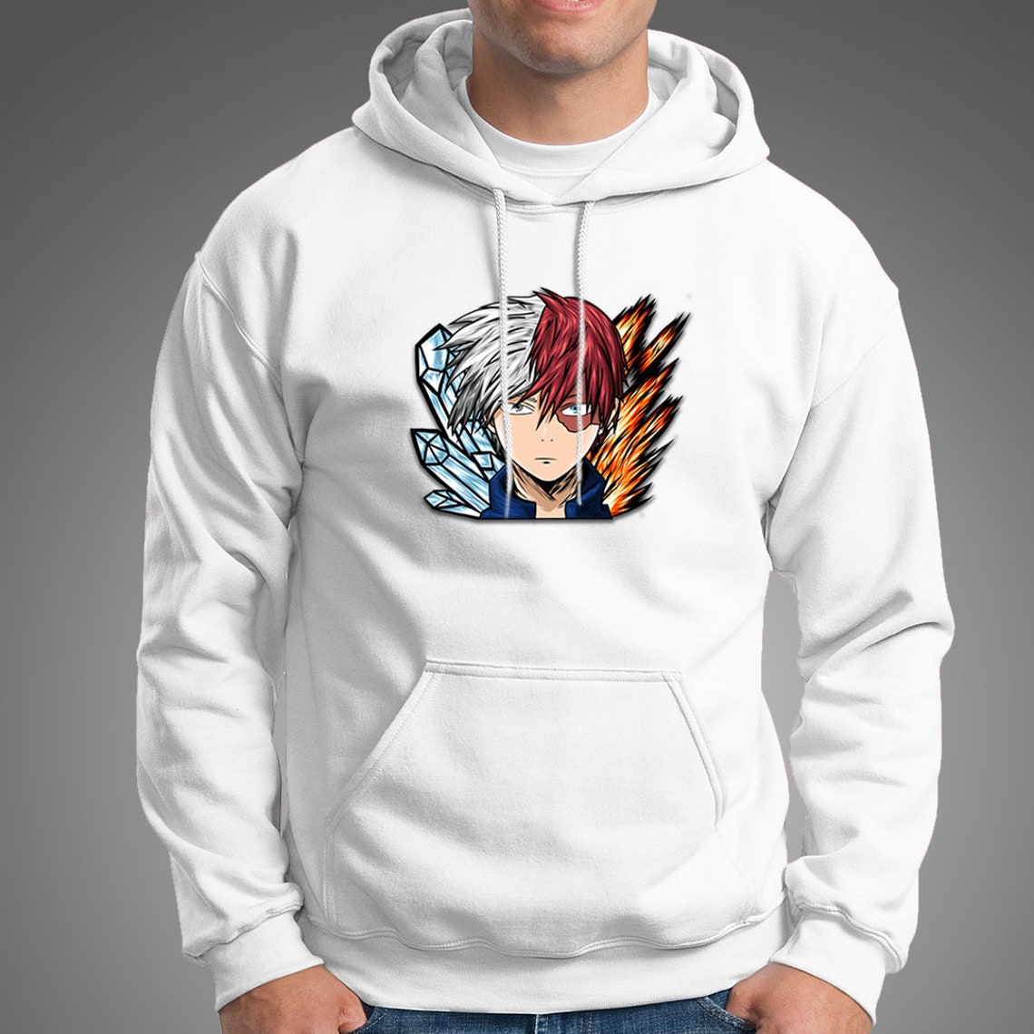 Unisex My Hero Academia Shoto Todoroki Shirt Boku No Hero | Etsy