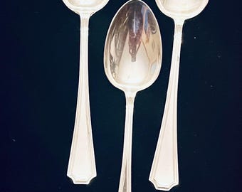Gorham Fairfax Sterling Silver Teaspoons - 3