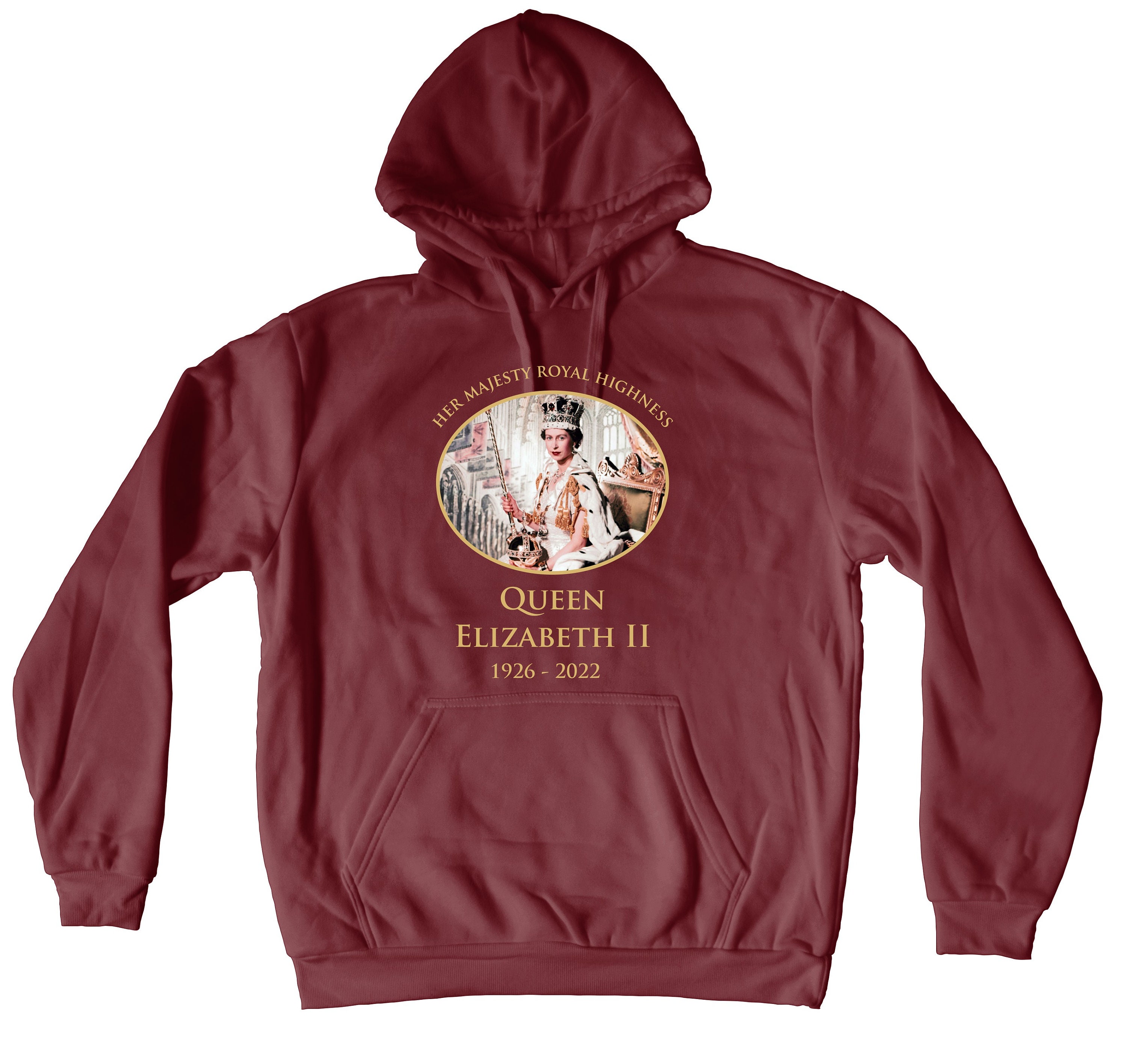 Discover Queen elizabeth ii coronation royal highness hoodie
