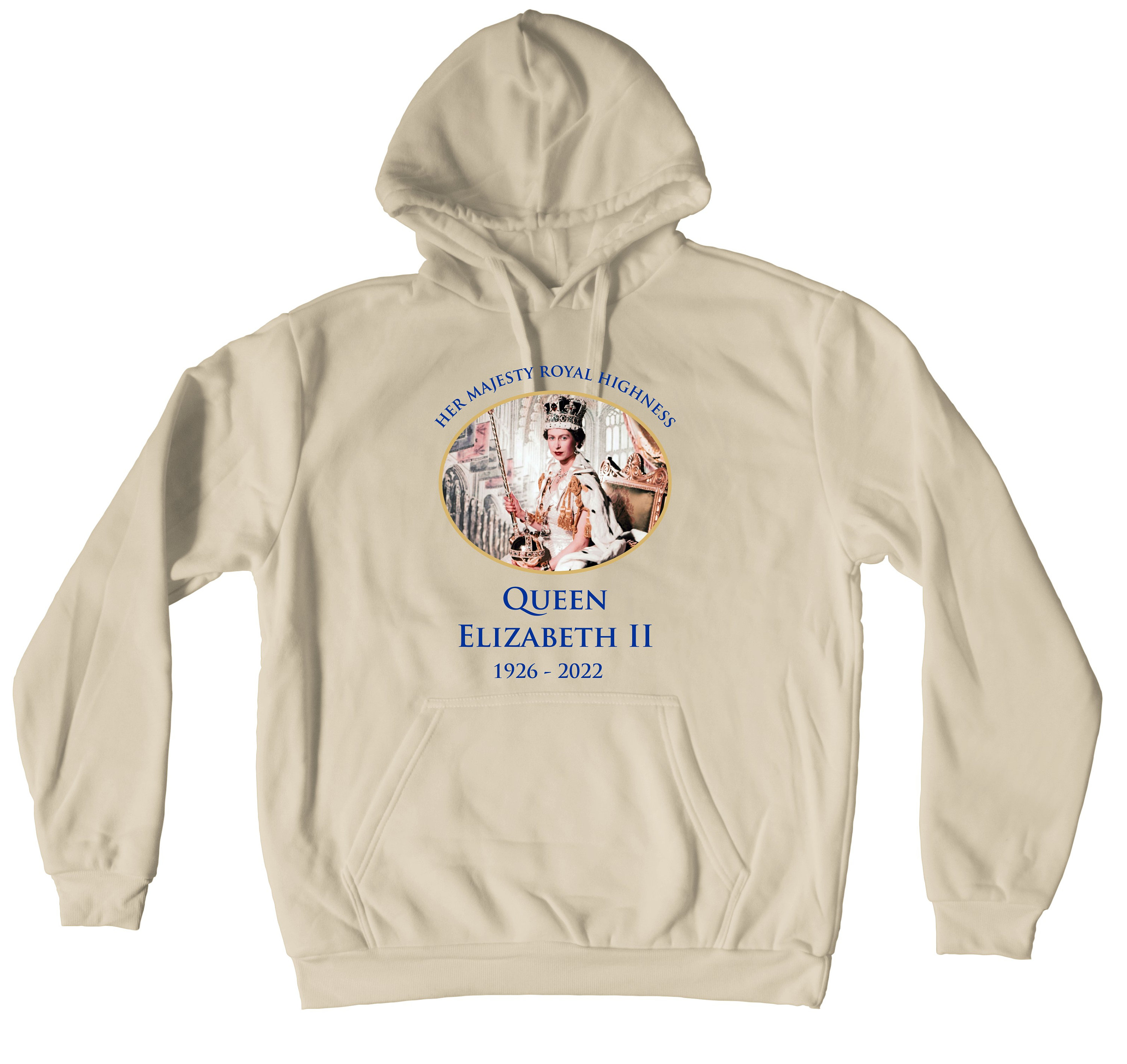 Discover Queen elizabeth ii coronation royal highness hoodie