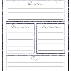 Bible Study guide