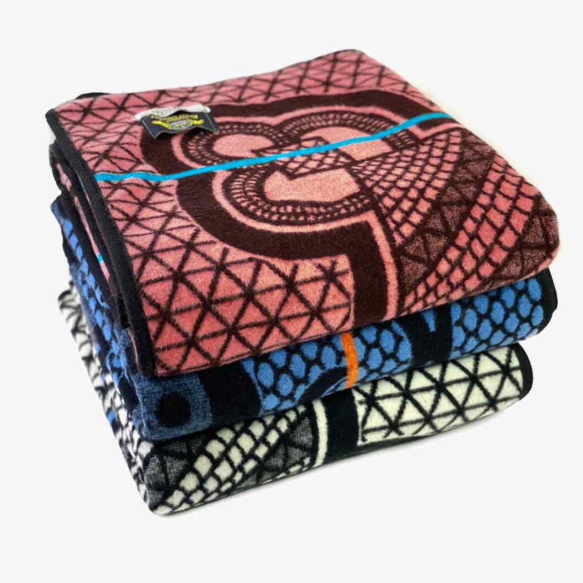 Authentic Basotho Heritage Wool Blanket kharetsa Salmon Etsy