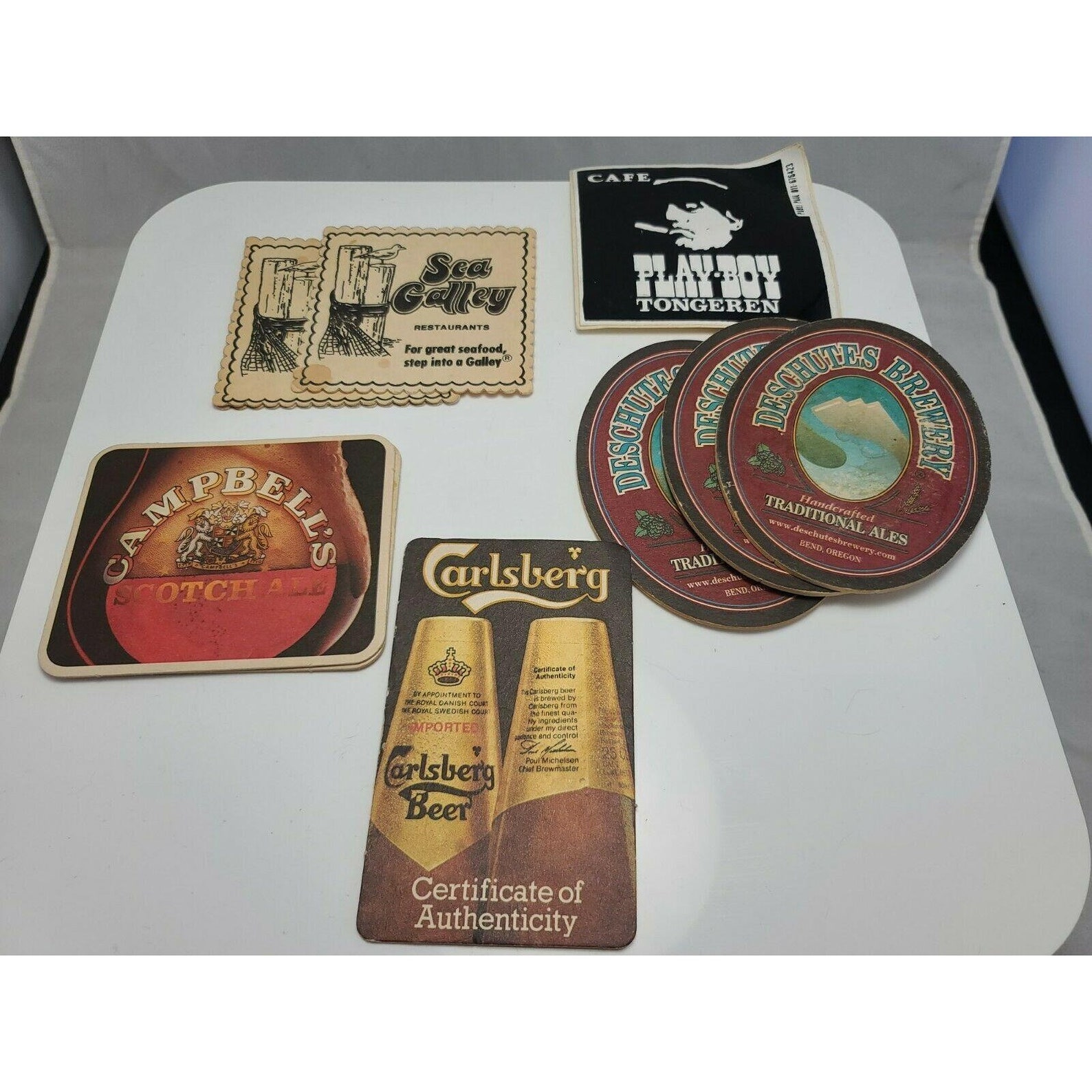 Vintage Pub/Beer Coasters Etsy