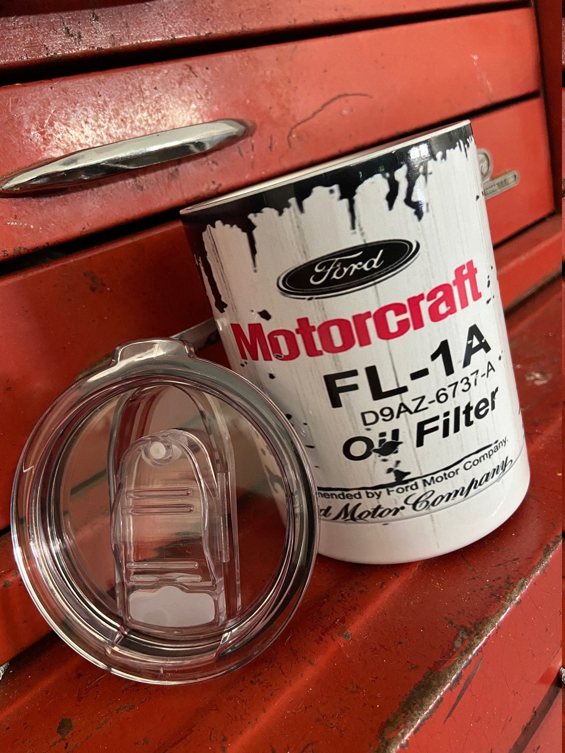 Motorcraft Oil Filter 10 Oz Coffee Mug Etsy