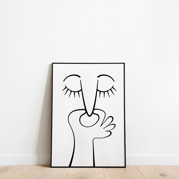 Poster Toilette - Spruch Gästetoilette - Bild Zuhause - Wanddeko Klo Sprüche - Geschenk zum Einzug in A3 A4 & Digital