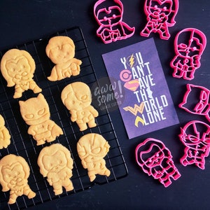 Superheroes Theme Cookie Cutter Series 2