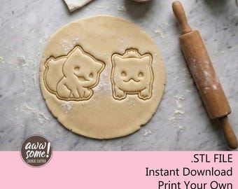 Bulbasaur Cookie Cutter Digital Download | STL Cookie Cutter