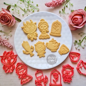 Beauty and the Beast Cookie Cutter